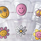 70s PARTY CUPS, Two Groovy Birthday Cups, Second Birthday Cups, Hippie Party Cups, 70's Birthday Party Cups, 70's Birthday Decorations Retro