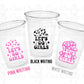 COWGIRL PARTY CUPS - Cowgirl Cups Cowgirl Party Decorations Cowgirl Bachelorette Party Cowgirl Hat Birthday Rodeo Party Cups Let's Go Girls