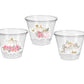 PINK PUMPKIN PARTY Cups - Pumpkin Party Cups Pink and Gold Pumpkin Cups Little Pumpkin Fall Baby Shower Pink Pumpkin Little Pumpkin Cups