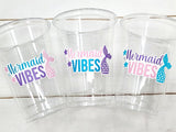 MERMAID PARTY CUPS - Mermaid Birthday Cups Mermaid Party Cups Mermaid Party Decorations Mermaid Party Favors Mermaid Mermaid Party Decor