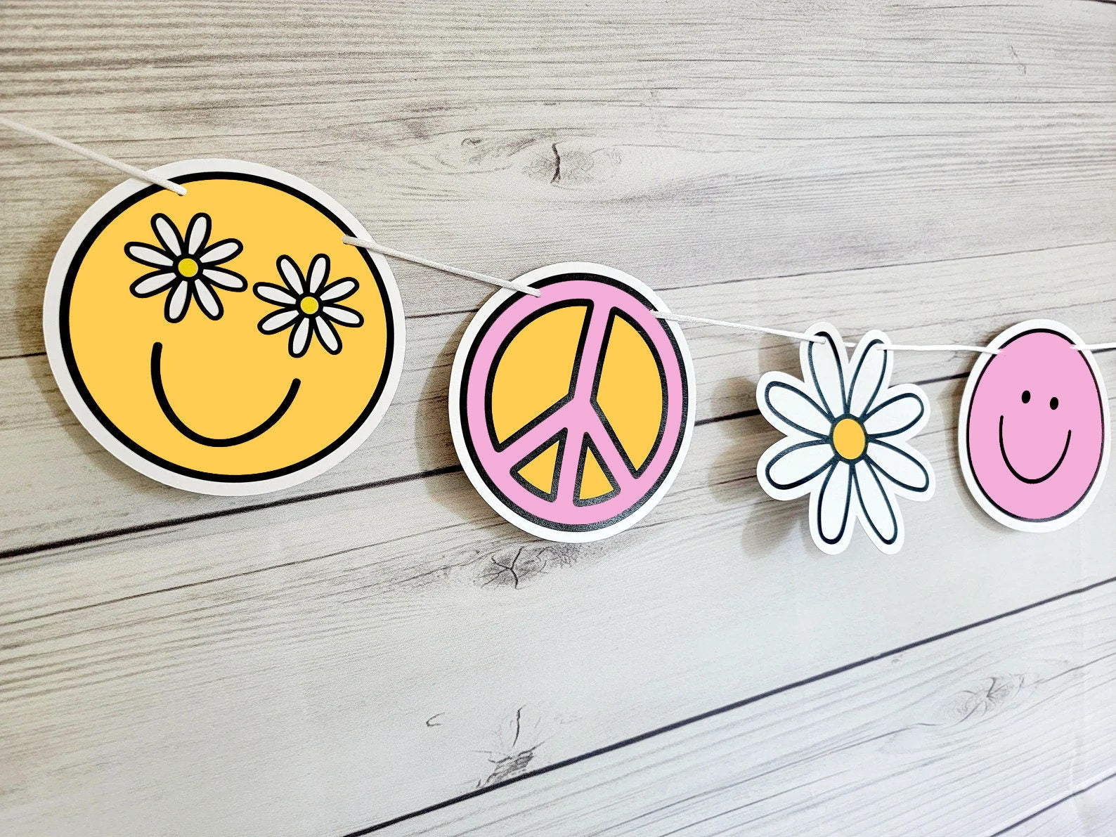 70s PARTY GARLAND - 70s Party Banner 70s Birthday Banner 70s Party Decorations 70s Party Supplies Two Groovy Garland Banner Two Groovy Party