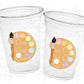 ART PARTY CUPS - Art Painting Party Treat Cups Paint Party Favors Art Party Cups Art Party Treat Cups Painting Party Favor Art Party Favor