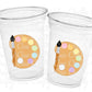 ART PARTY CUPS - Art Painting Party Treat Cups Paint Party Favors Art Party Cups Art Party Treat Cups Painting Party Favor Art Party Favor