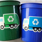 GARBAGE TRUCK PARTY Cups - Garbage Truck Birthday Garbage Truck Party Favors Garbage Truck Birthday Favors Trash Garbage Birthday Decoration