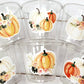 FALL PUMPKIN PARTY - Disposable Fall Pumpkin Party Little Pumpkin Fall Baby Shower Pink Pumpkin Fall Baby shower White Pumpkin Party Cups