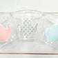 TEA PARTY CUPS - Tea Birthday Cups Tea Party Favors Tea Party Baby Shower Tea Party Decorations Tea Party Supplies Teapot Cups Teapot Decor