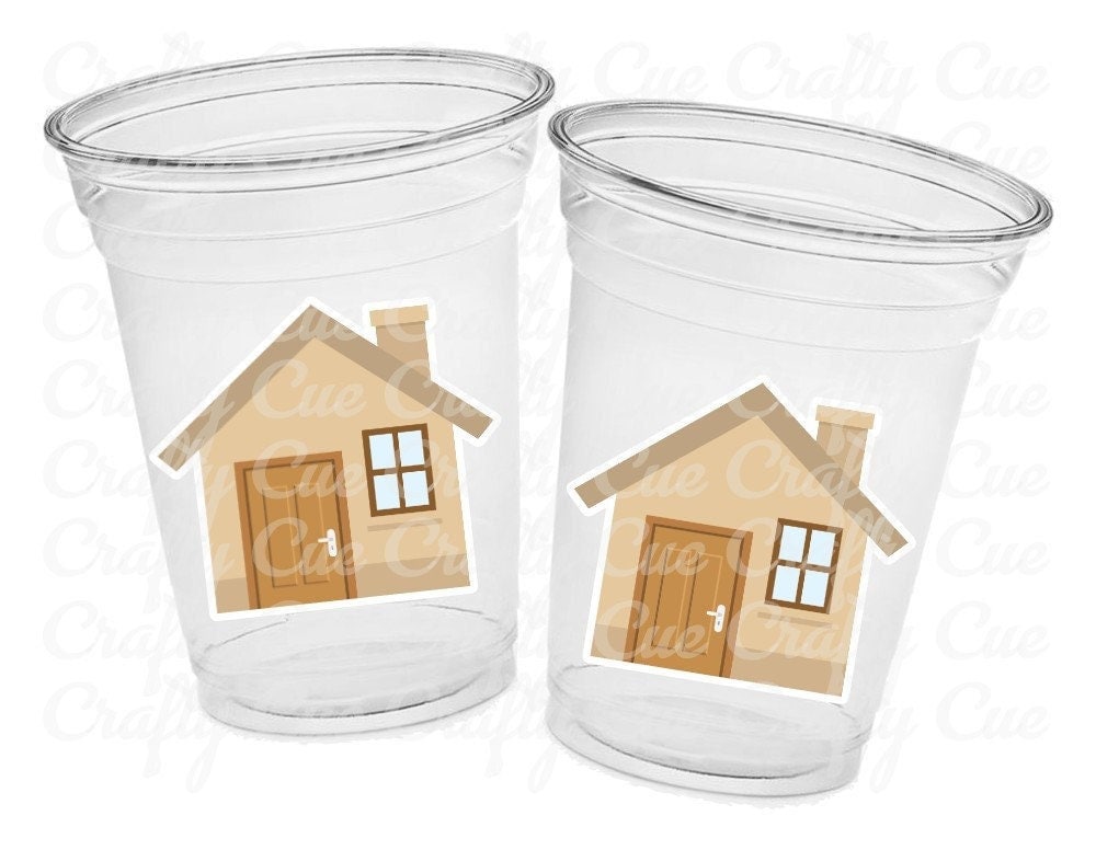 HOUSEWARMING PARTY CUPS - Housewarming Decorations Housewarming Gifts Housewarming Party Favors House Warming Gifts New Home Gift First Home