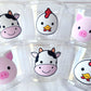 FARM PARTY Cups - Farm Cups Farm Animal Cups Farm First Birthday Farm Baby Shower Barnyard Party Farm Birthday Decorations Farm Party Favors