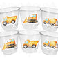 CONSTRUCTION PARTY CUPS - Construction Cups Construction Truck Cups Construction Birthday Construction Party Construction Decorations Dig In