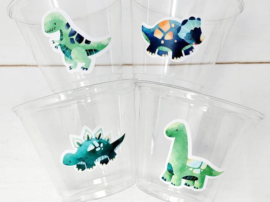 DINOSAUR PARTY CUPS - Dinosaur Treat Cups Dinosaur Birthday Dinosaur Party Dinosaur Party Favors Dinosaur Decorations Dinosaur Favors 1st