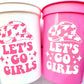 COWGIRL PARTY CUPS - Cowgirl Cups Cowgirl Party Decorations Cowgirl Bachelorette Party Cowgirl Hat Birthday Rodeo Party Cups Let's Go Girls