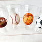 SPORTS PARTY CUPS - Sports Cups Sports Birthday Sports Party Football Party Cups Baseball Party Cups Soccer Party Cups Basketball Party Cups