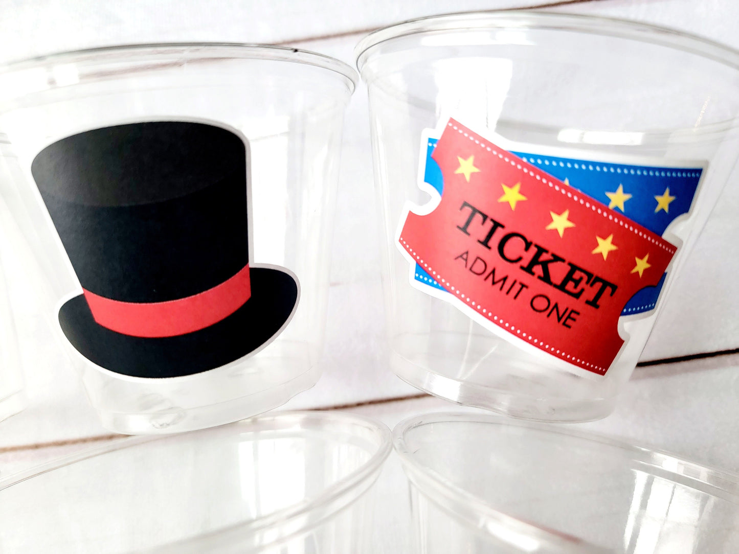 MAGIC PARTY Cups - Magician Party Cups Magic Birthday Magician Party Favors Magic Party Favors Magic Party Decorations Magic Show Party Cups