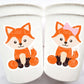 FOX PARTY CUPS - Fox Treat Cups Fox Favors Fox Decorations Woodland Birthday Woodland Baby Shower Woodland Birthday Party Fox Baby Shower