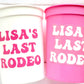 COWGIRL PARTY CUPS - Cowgirl Cups Cowgirl Party Decorations Cowgirl Bachelorette Party Cowgirl Hat Birthday Rodeo Party Cups Let's Go Girls