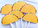 Taco Cupcake Toppers, Taco Birthday, Taco Party, Fiesta, Cinco De Mayo