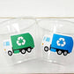 GARBAGE TRUCK PARTY Cups - Garbage Truck Treat Cups Garbage Truck Party Favors Garbage Truck Birthday Favors Trash Garbage Birthday