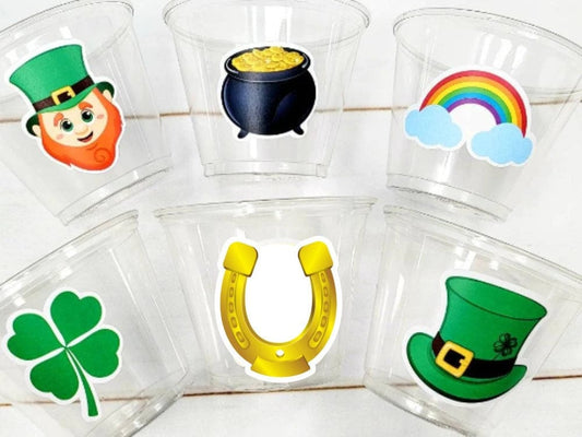 ST PATRICKS DAY Cups - St Patricks Day Party Cups St Patricks Day Party Cups St Paddy's Day Cups Irish Party Cups Party Cups Drinking Cups