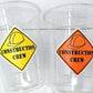 CONSTRUCTION PARTY CUPS - Hard Hat Party Cups Construction Party Cups Construction Birthday Construction Party Construction Decorations