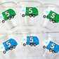 GARBAGE TRUCK PARTY Cups - Garbage Truck Treat Cups Garbage Truck Party Favors Garbage Truck Birthday Favors Trash Garbage Birthday