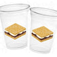 SMORES PARTY CUPS - Smores Cups Smores Party Decorations Smores Party Supplies Smores Party Favor