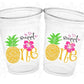 LUAU PARTY CUPS -Aloha Party Cups Luau Party Decoration Pineapple Party Cup Luau 1st Birthday Tropical Party Decorations Luau First Birthday