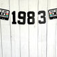 BEST OF 1983 - 40th Birthday Banner 1984 Banner 1984 Party Decorations 40th Party Decorations 40th Party Banner 40 Birthday Party Banner 80s