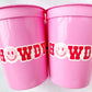 COWGIRL PARTY CUPS Cowgirl Cups Cowgirl Party Decorations Cowgirl Bachelorette Party Cow Print Hat Happy Face Rodeo Howdy Let's Go Girls