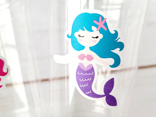 MERMAID PARTY CUPS - Mermaid Birthday Cups Mermaid Party Cups Mermaid Party Decorations Mermaid Party Favors Mermaid Mermaid Party Decor