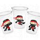 NINJA PARTY CUPS - Ninja Cups Ninja Birthday Party Ninja Party Decorations Ninja Party Supplies Ninja Treat Cups Ninja Party Favors Karate