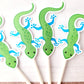 Lizard Cupcake Toppers, Reptile Cupcake Toppers, Lizard Party, Lizard Birthday Party, Lizard Cake Toppers, Lizard Decorations, Reptile Party