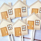 House Warming Cupcake Toppers, House Cupcake Toppers, Housewarming Cupcake Toppers