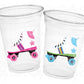 ROLLER SKATE PARTY Cups - Roller Skating Birthday Cups Skate Party Favors Skating Party Cups Roller Skating Birthday 80's Birthday Party