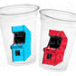 ARCADE PARTY CUPS - Arcade Cups Video Game Party Cups Video Game Cups Level Up Party Decor Gamer Baby Shower Decorations Video Game Birthday
