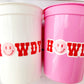 COWGIRL PARTY CUPS Cowgirl Cups Cowgirl Party Decorations Cowgirl Bachelorette Party Cow Print Hat Happy Face Rodeo Howdy Let's Go Girls