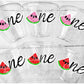 WATERMELON PARTY CUPS - Watermelon Party Favors Watermelon Treat Cups Watermelon Birthday One in a Melon First Birthday 1st Birthday