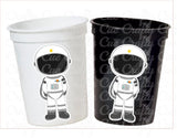 Space Party Cups Astronaut Party Cups Space Birthday Cups Outer Space Birthday Rocket Party Planet Party Astronaut Birthday Party Space Cup