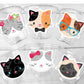 Cat Party Cups, Cat Birthday, Cat Party, Birthday Cat Cups, Cat Party Cups, Cat Decorations, Cat Cups, Kitty Party Cups, Funny Cat Favor Cup