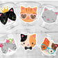 Cat Party Cups, Cat Birthday, Cat Party, Birthday Cat Cups, Cat Party Cups, Cat Decorations, Cat Cups, Kitty Party Cups, Funny Cat Favor Cup