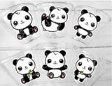 PANDA BEAR Party Cups Panda Treat Cups Panda Favor Panda Decoration Panda Birthday Panda Baby Shower Panda Birthday Party Panda Favor