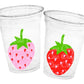 STRAWBERRY PARTY CUPS - Strawberry Birthday Cups Strawberry Cups First Birthday Strawberry Party Decorations Strawberry Baby Shower Cups