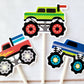 Monster Truck Cupcake Toppers Monster Truck Party Decorations Monster Truck Cake Toppers Monster Truck Birthday Supplies Monster Truck Party