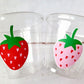 STRAWBERRY PARTY CUPS - Strawberry Birthday Cups Strawberry Cups First Birthday Strawberry Party Decorations Strawberry Baby Shower