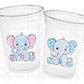 ELEPHANT PARTY CUPS- Elephant Cups Elephant Decorations Elephant Birthday Elephant Gender Reveal Elephant Party Favors Elephant Baby Shower