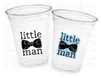 LITTLE MAN PARTY Cups - Little Man Cups Little Man Baby Shower Little Man Party Decorations Little Man Party Supplies Little Man Cups