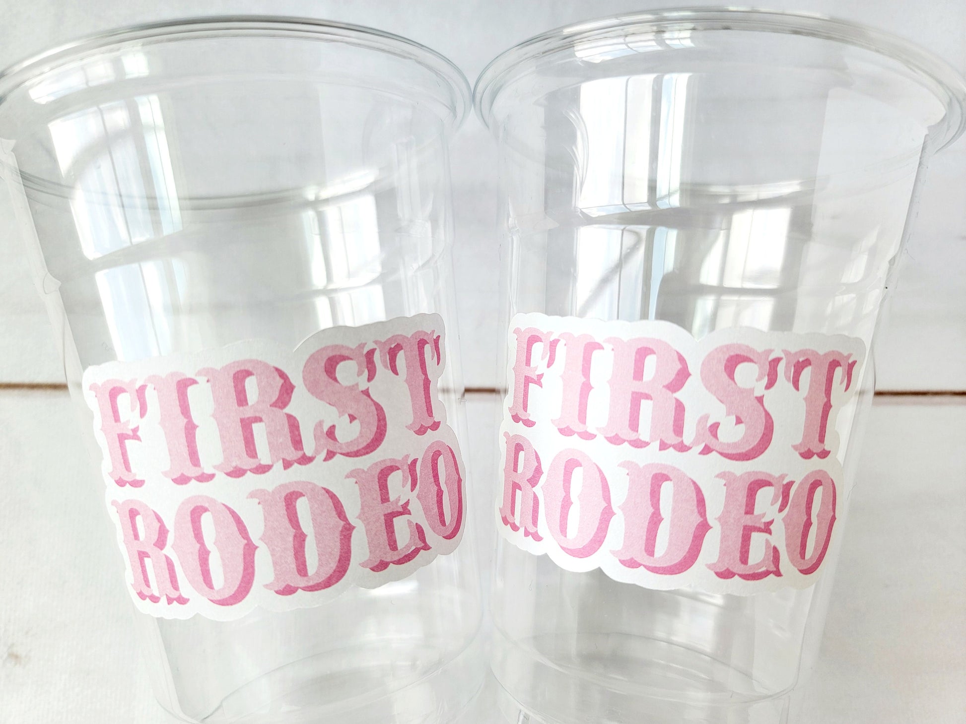 COWGIRL PARTY CUPS - First Rodeo Cups Cowgirl Cups Cowgirl Party Decorations Cowgirl Bachelorette Party Cowgirl Hat Birthday Rodeo Party