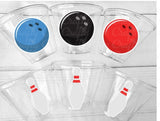 BOWLING PARTY CUPS - Bowling Birthday Cups Bowling Cups First Birthday Bowling Party Decorations Bowling Bowling Cups Bowling Party Favors