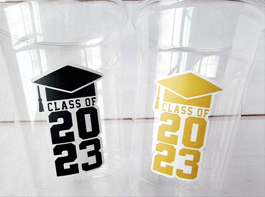 Class of 2023 Party Cups, 2023 Graduation Party Cups, Class of 2023 Decorations, Graduation Decorations, 2023 Graduation Party Cups 2023 Cup