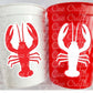 Crawfish Party Cups Crawfish Boil Cups Crawfish Birthday Crawfish Boil Decorations Crawfish Party Favors Crayfish Crawfish Boil Party Cups