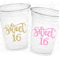 SWEET 16 PARTY Cups - Sweet Sixteen Party Cups Sweet 16 Party Cups Sweet Sixteen Party Favors Sweet Sixteen Party Favors 16th Birthday Party